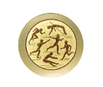 Ehrentafel G55 - Blau / Gold / 175x125 mm