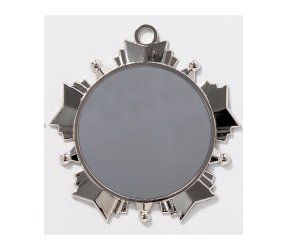 Zamak-Medaille 9229 Ø 70mm - Silber / 70 mm