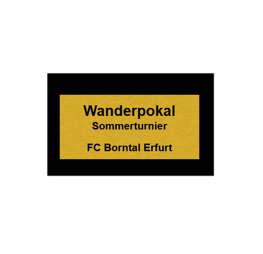 Fußball Pokal 85-3 teilweise begrenzt! - Silber Gold / 36 cm