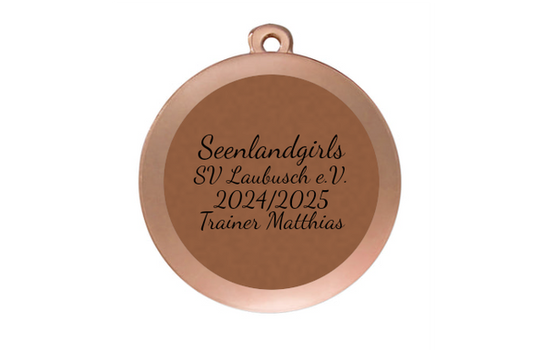 Handball Medaille DI5000.ZC - 50 mm / Bronze