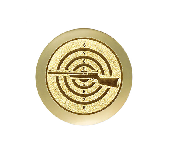 Glastrophäe 136-2 - Bunt / 18 cm