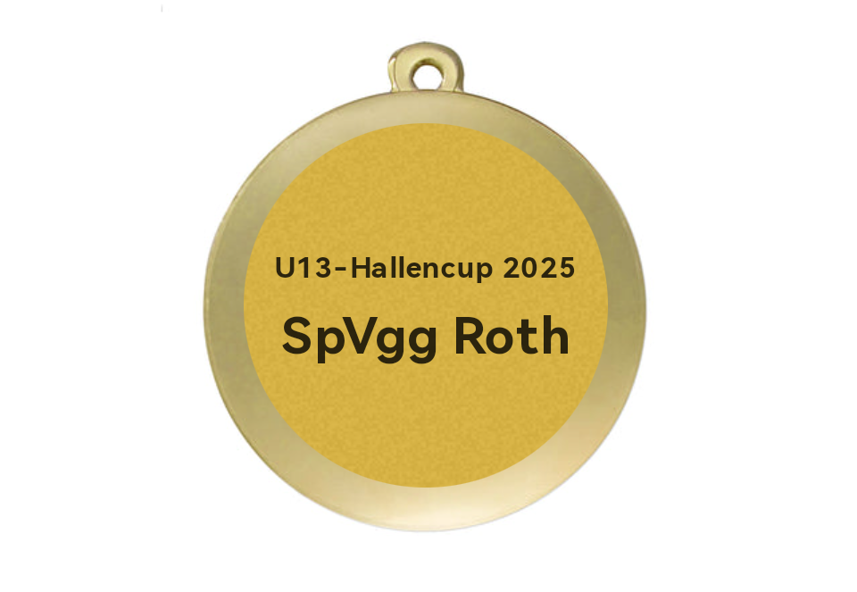 Medaille Fußball BS.ME75 50 mm - Gold / 50 mm