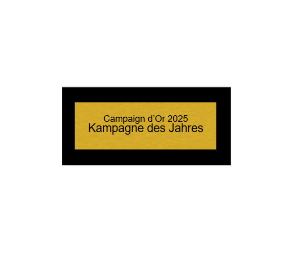 Hollywood Classic Award in Gold - Gold / 24 cm