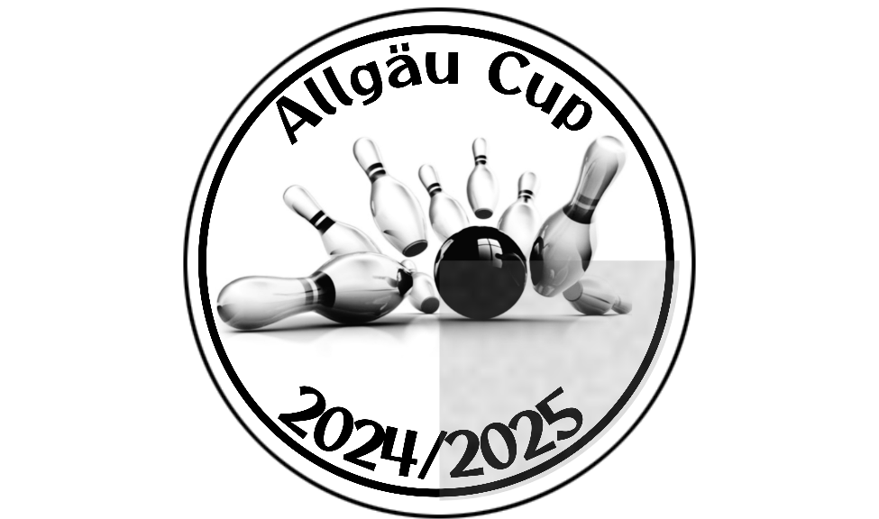 Aluminium-Emblem - 50 mm / Weiß/Alu
