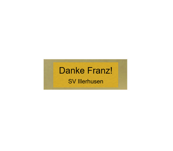 Glas Pokal Fußball Manager FG043 - 19 cm / Transparent Schwarz