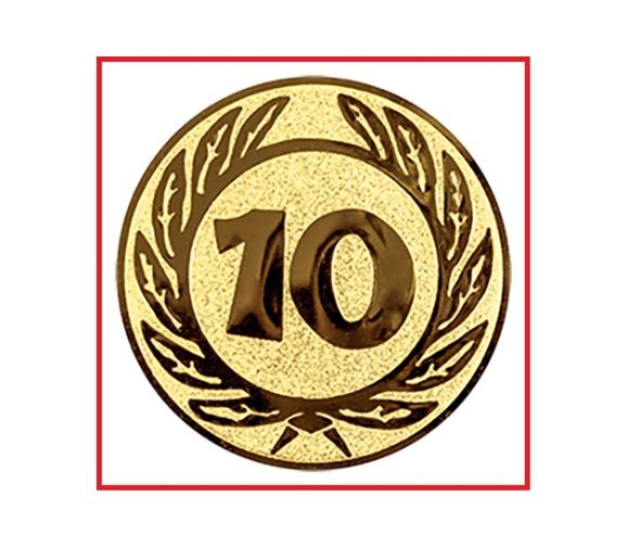 Dice Award 66981 - Farbdruck - 6 cm / Kristallglas / Farbdruck