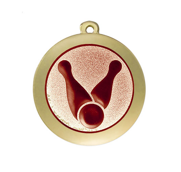 Glasmedaille 67364 Ø 70mm - Gold / 70 mm