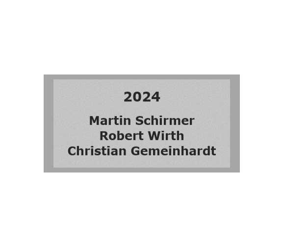 Gravurschild Silber selbstklebend - Silber / 60 x 30 mm