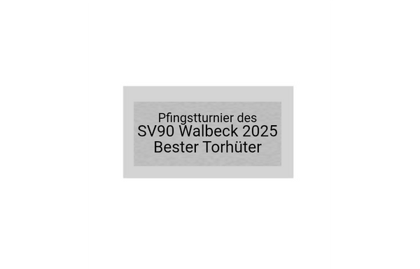 Fußball Pokal "Torwart" 9297_SOC3 - Gold / Mehrfarbig / 18.5 cm