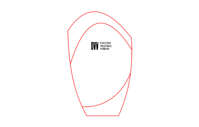 Glas Pokal Rot W55-L - Rot/Transparent / 18.5 cm