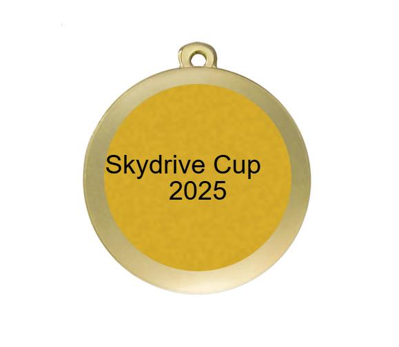 Frauen Fußball NZ18D  Ø 50 mm - Gold / 50 mm