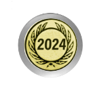 Jade Trophäe Achteck - 22.5 cm / Glas Transparent