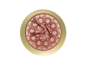 Holz Trophäe Zahl 1,2,3 FX001 - Braun / 3. Platz 19 cm