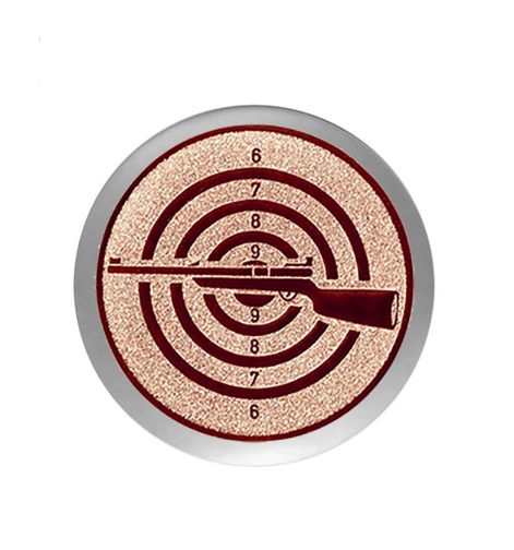 Glas Pokal 137-1 Schild & Emblem - Gold / 19 cm