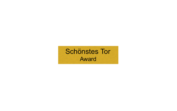 Mini Pokal SET.330 - begrenzt - 15,5 cm / Gold
