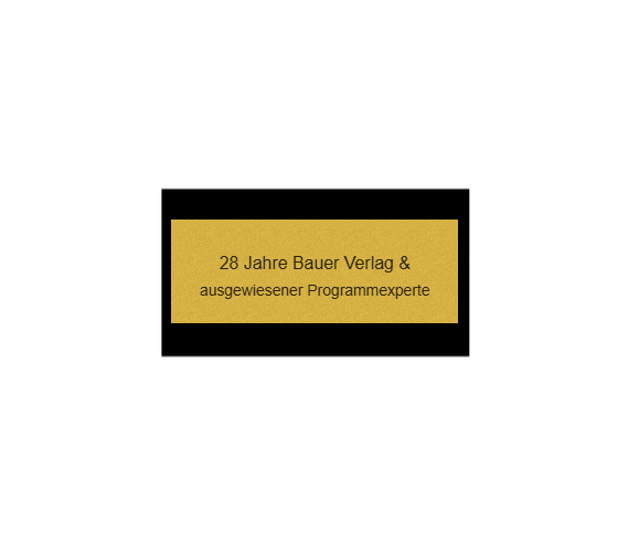 Hollywood Classic Award in Gold - Gold / 18 cm