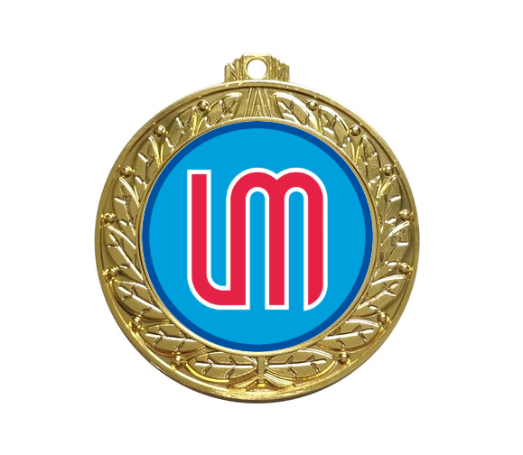 Medaille 9174 Gold Ø 70 mm - Gold / 70 mm