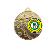 Medaille Fußball 396 Ø 50 mm - Gold / 50 mm