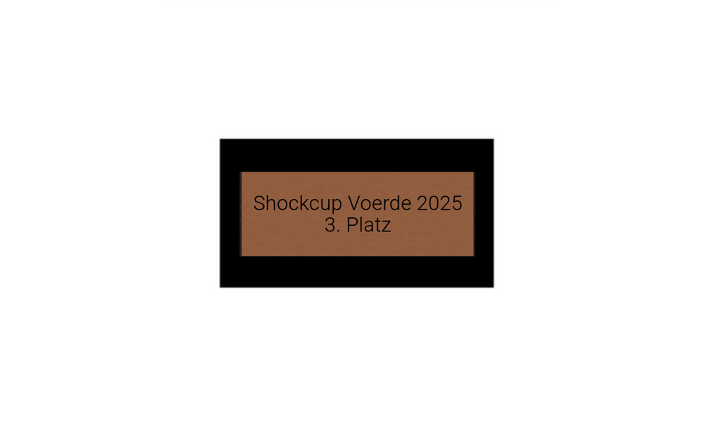 Würfel Trophäe KS418 - 12 cm / Schwarz