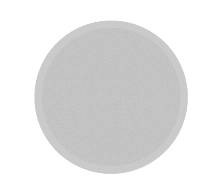 Gravurronde Silber selbstklebend - Silber / 50 mm