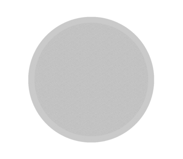 Gravurronde Silber selbstklebend - Silber / 50 mm