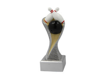 Bowling Pokal FG4061 - Mehrfarbig / 14.5 cm