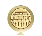 Pokal Serie 143 - 34 cm / Gold Silber