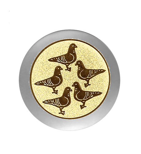 Ehrentafel D200 - Braun-Silber / 20x15 cm