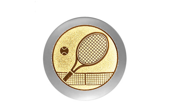 Wellenschliffpokal Schild & Emblem - Transparent / 18 cm