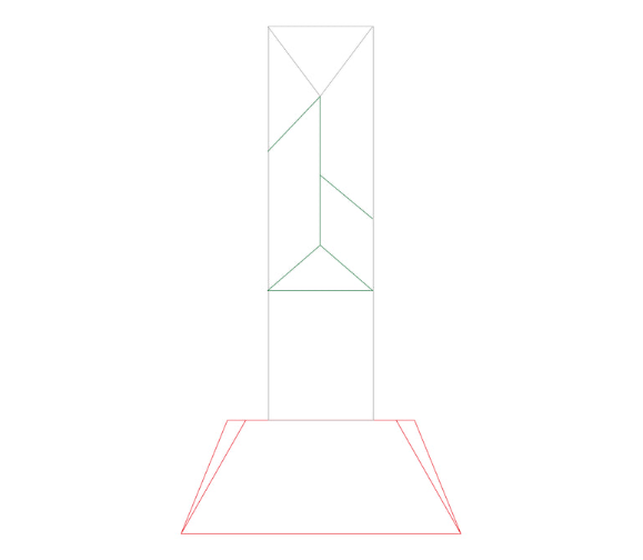 Emerald Winfield Award 79506 - Transparent / Grün / 30 cm / Laser-Gravur