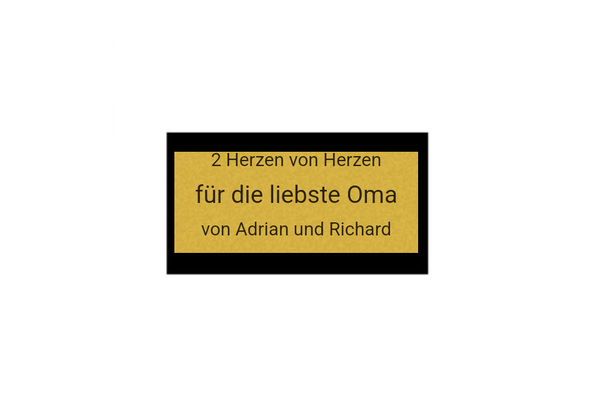 Pokal Herzen ML-HEA - 21 cm / Gold