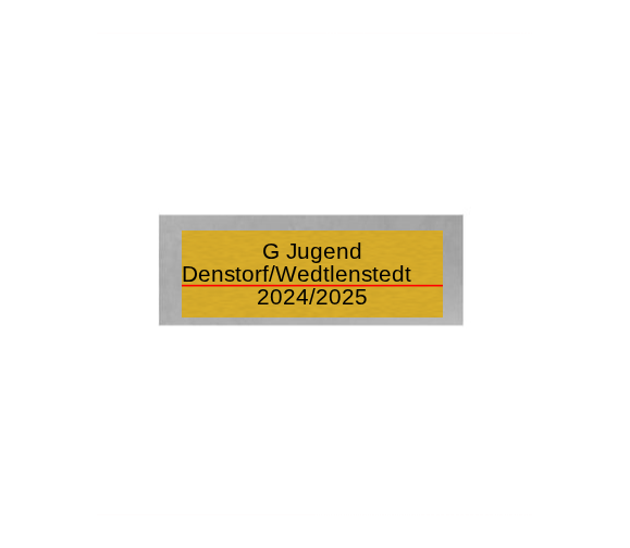 Fußballschuh mit Ball FG230 - Silber Gold / 9.2 cm / Montage