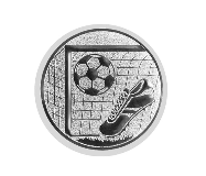 Glas Ständer W19x Schild & Emblem - 21.5 cm / Auswahl Rot