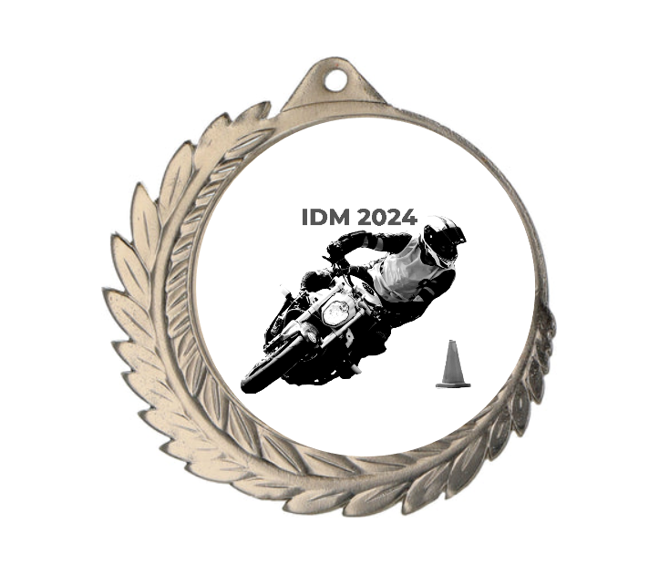 Medaille MMC7010 Ø 70 mm - SIlber / 70mm