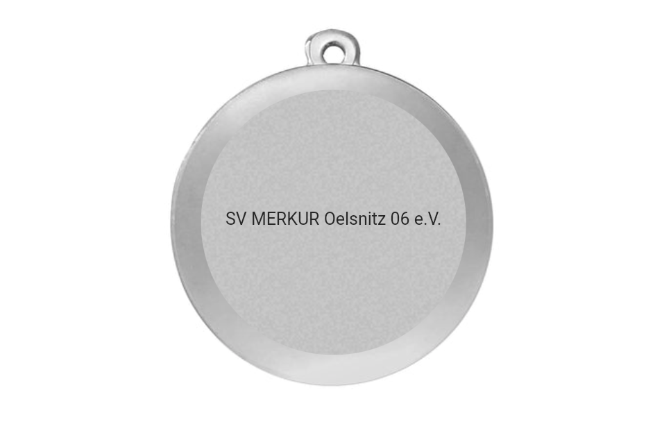 Medaille Fußball BS.ME75 - Silber / 50 mm