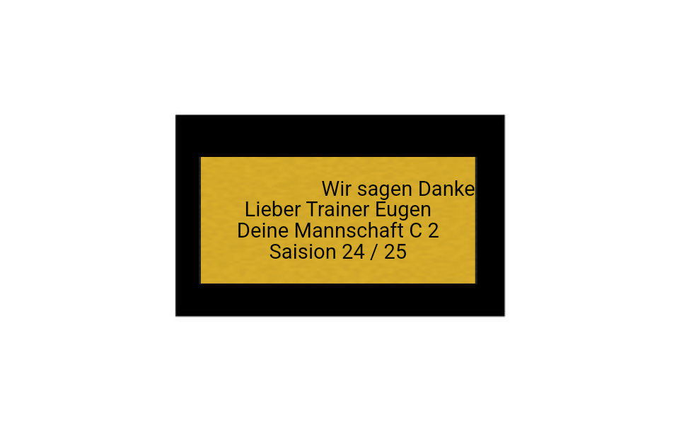 Fußball Pokal 85-3 teilweise begrenzt! - Silber Gold / 36 cm