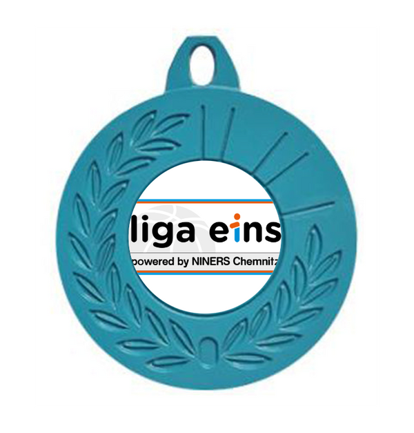 Farbmedaille Ø 50 mm - Türkis / 50 mm