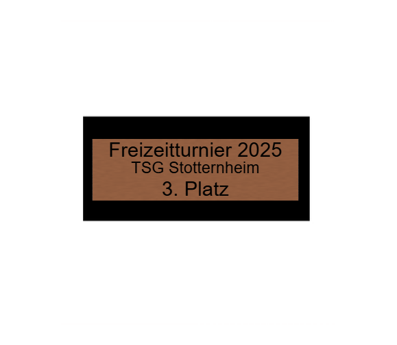 Fußball Pokal 7243/SOC1 - 30 cm / Gold Bunt