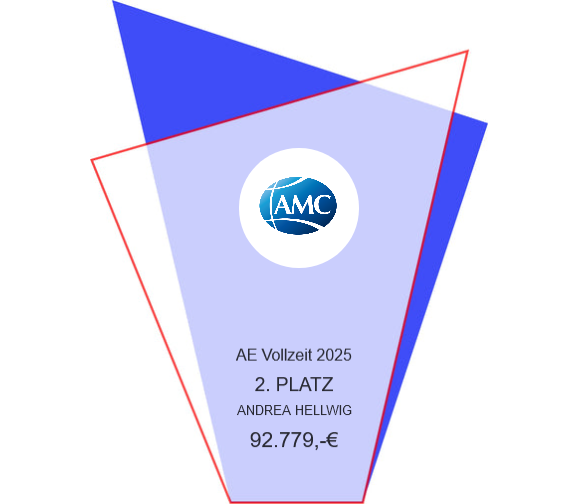 Glas Pokal Blau GL.051-L oder Rot GL.052-L - Blau / 19.5 cm / Laser-Gravur