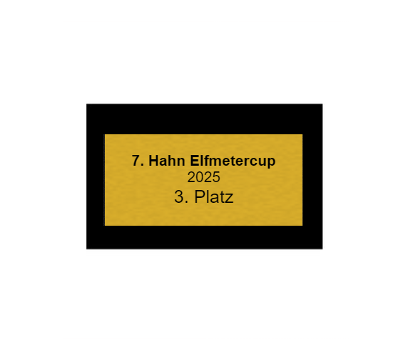 Fußball Pokal 9250 - Weiß / Gold / 36 cm