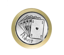 Holz Trophäe Zahl 1,2,3 FX001 - Braun / 2. Platz 21 cm