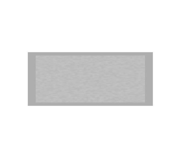 Gravurschild Silber selbstklebend - Silber / 70 x 30 mm