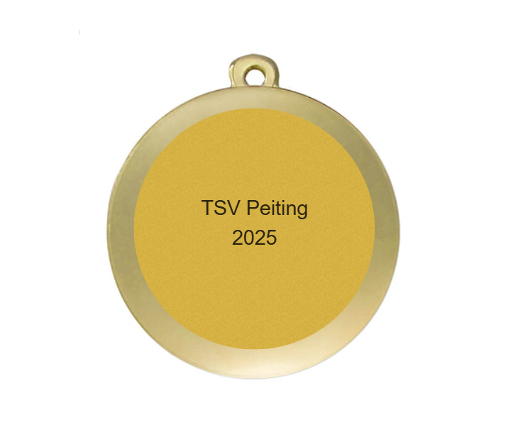 Medaille Fußball BS.ME75 50 mm - Gold / 50 mm