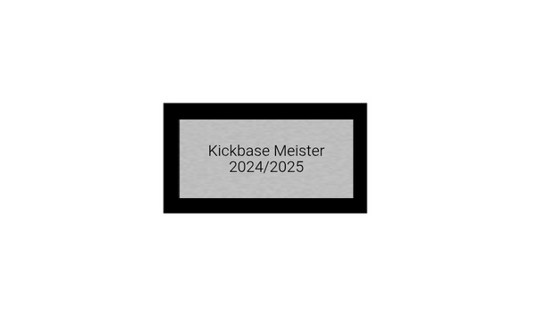 Fußballpokal 84-0 - Auslaufmodell! - Gold Silber Schwarz / 32 cm