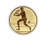 Glas Pokal 8808 Blau Schild & Emblem - Transparent Blau / 20.5 cm