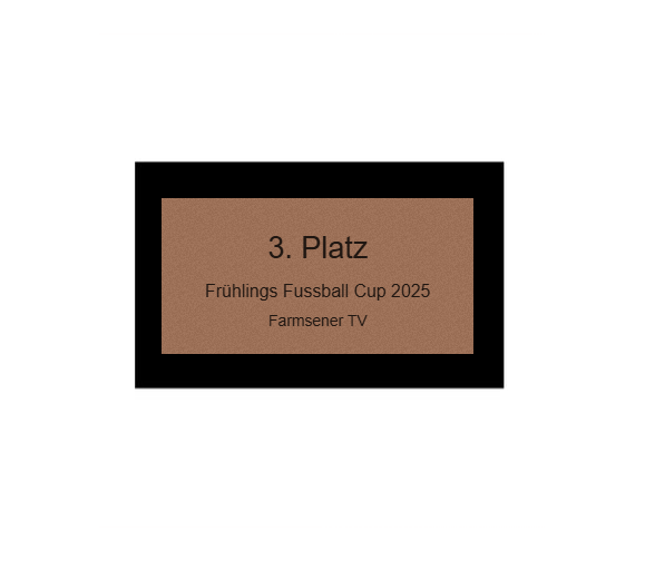 Fußball Pokal 85-3 - Silber Gold / 32 cm