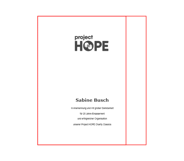 Indigo Rectangle 7311 - Silber Blau / 20 cm / Laser-Gravur