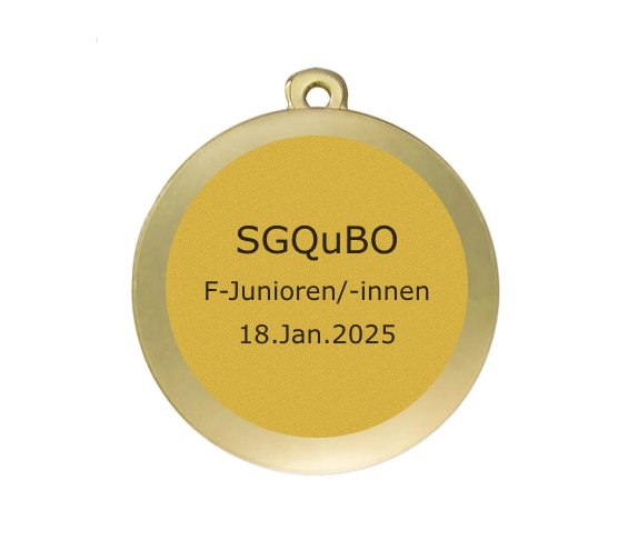 Medaille Fußball D112A Ø 50mm - Gold / 50 mm