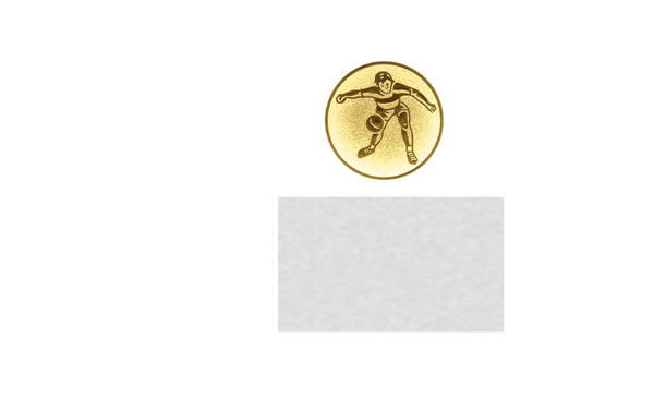 Glas Pokal 171-5 Lasergravur - Transparent / 17 cm / Bronze / Laser-Gravur