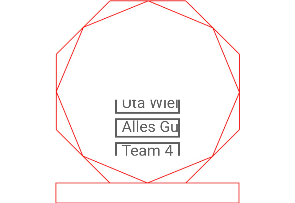 Glaspokal 6508 - 17.5 cm / Transparent / Laser-Gravur